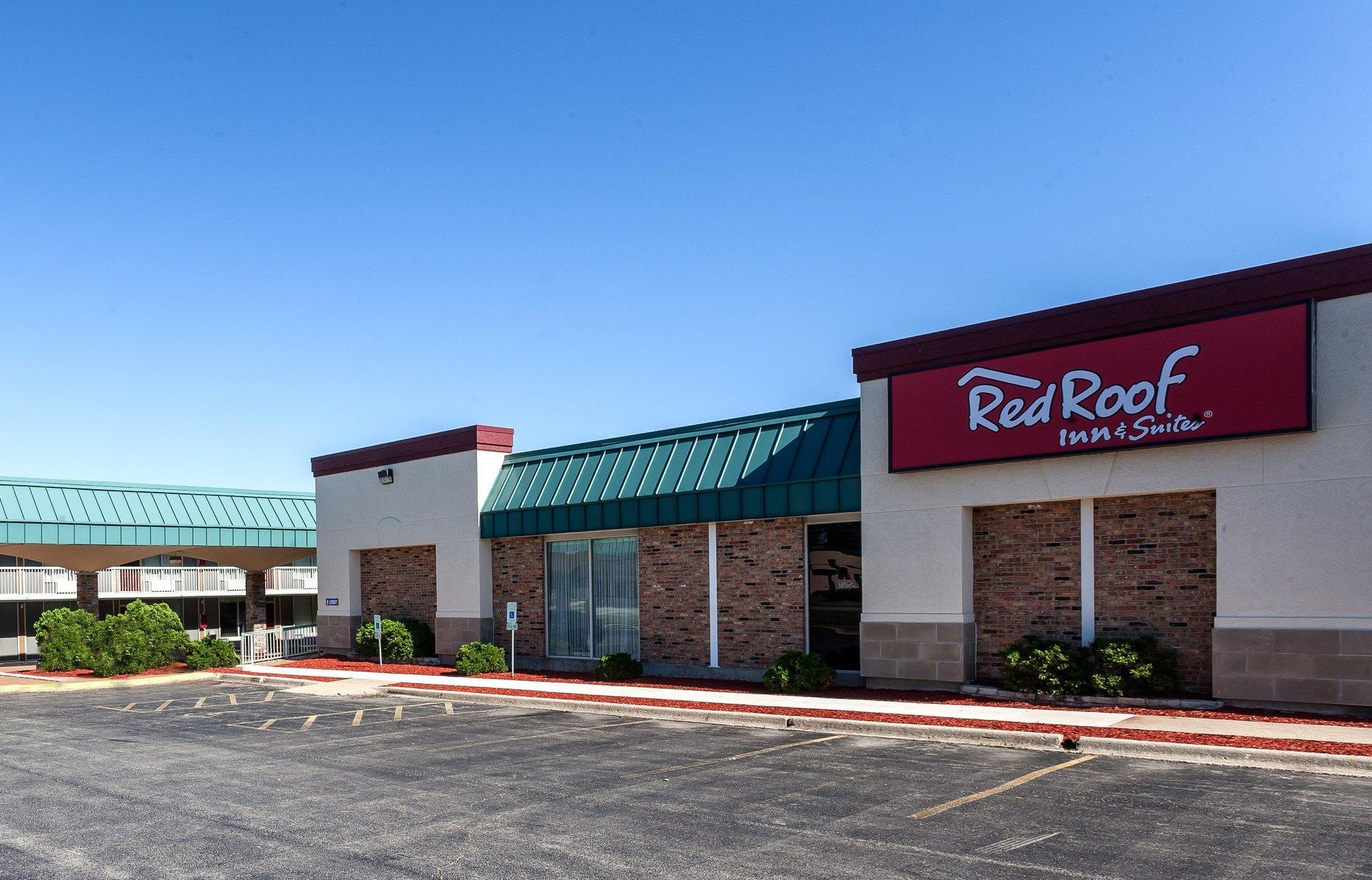 Red Roof Inn & Suites Dekalb DeKalb Exterior foto